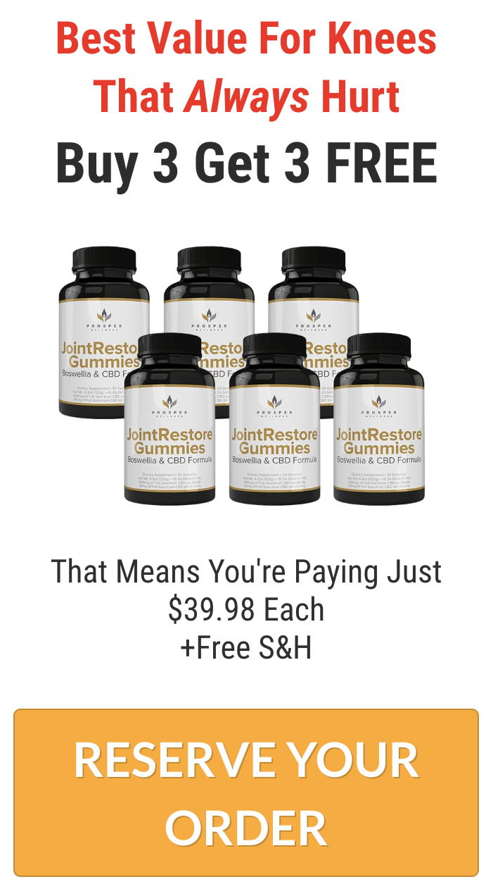 Joint Restore Gummies - 6 Bottles